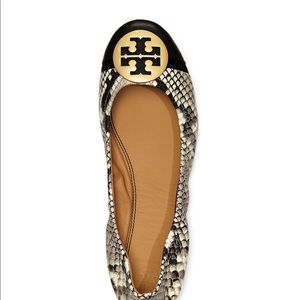 Tory Burch Cap-Toe baller flat❤️❤️💕 Brand new!.